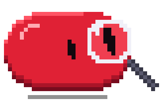 Buddy, el agente pixel rojo